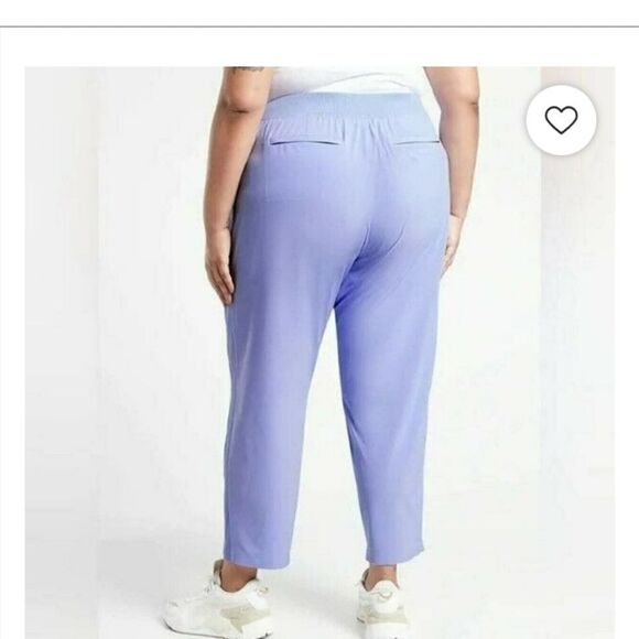 Athleta Brooklyn Ankle Pant in Victorian Periwinkle Purple size 26 NWT - Picture 2 of 4